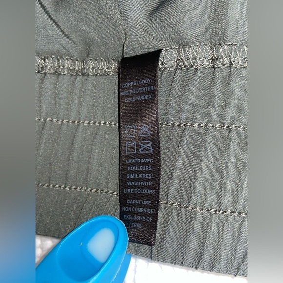 Women’s Kyodan army green KEEP IT MOVING crop pants size Large - Picture 8 of 15